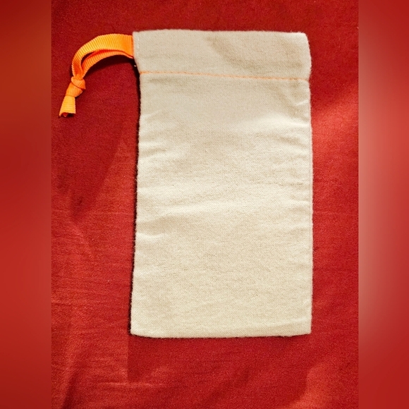 Alexis Bittar Burlap Canvas Dust Bag Storsge Pouch & Jewelry Care Card Gift Set - Picture 7 of 9